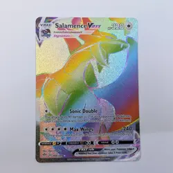 Pokemon TCG 2019 Sword & Shield Darkness Ablaze Salamence VMAX 194/189 - Image 1