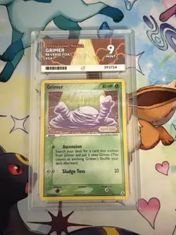 Pokemon Grimer EX Legend Maker Reverse Holo #54/92 Mint - STAMPED Ace graded 9 - Image 1