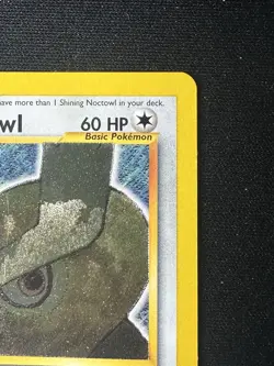 2002 Pokemon- Shining Noctowl 110/105 Neo Destiny Holo - Image 5