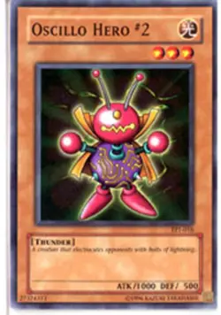 1x (EX) Oscillo Hero #2 - TP1-016 - Common - Unlimited Edition YuGiOh - Image 1