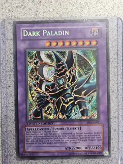 Dark Paladin DMG‑001 YuGiOh Secret Rare 2002 Limited Edition Promo - Image 1