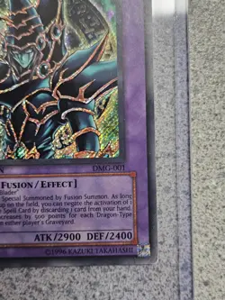 Dark Paladin DMG‑001 YuGiOh Secret Rare 2002 Limited Edition Promo - Image 4