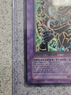 Dark Paladin DMG‑001 YuGiOh Secret Rare 2002 Limited Edition Promo - Image 5