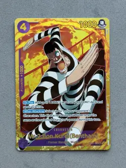 Mr.2.Bon.Kurei (Bentham) EB01-061 Premium Booster The Best Vol. 2 SEC Foil - Image 1