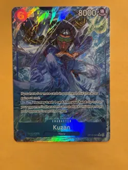 Kuzan OP12-040 (Alt Art) Legacy of the Master Leader Full Art One Piece TCG EXC - Image 1