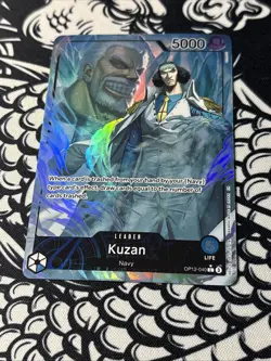 Kuzan OP12-040 Alt Art Leader - Legacy of the Master - One Piece TCG English LP - Image 1