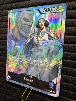 Kuzan 040 Alternate Art OP12-040 Legacy of the Master Foil One Piece TCG Alt Art - Image 2