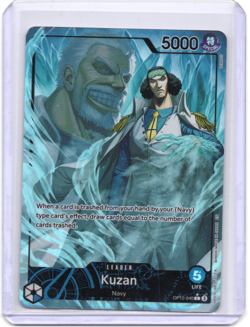 Kuzan OP12-040 Alt Art Leader - Legacy of the Master - One Piece TCG English - Image 1