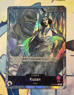 Kuzan 040 Alternate Art OP12-040 Legacy of the Master Foil One Piece TCG Alt Art - Image 3