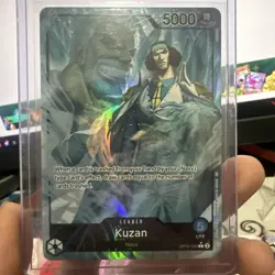 Kuzan 040 Alternate Art OP12-040 Legacy of the Master Foil One Piece TCG Alt Art - Image 1