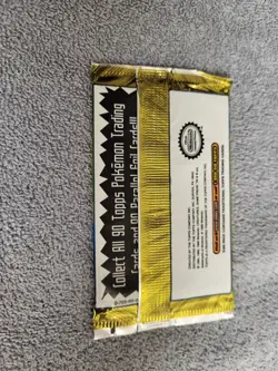 Vintage Pokemon Gotta Catch 'em All! Topps TV Animation Edition Sealed Pack - Image 2