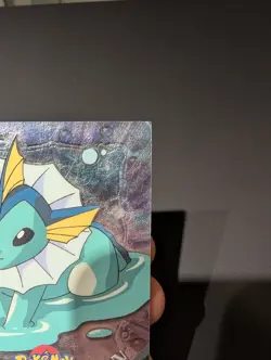Pokemon Topps Chrome Vaporeon Holo TV Animation Edition Series 3 #134 HP - Image 4