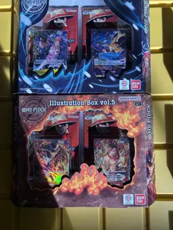 One Piece Card Game Illustration Box IB-05 Vol.5 & Vol.6 Sealed - Image 1