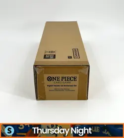ONE PIECE TCG 1ST ANNIVERSARY FACTORY SEALED BOX - Image 1