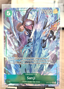 Sanji (Alt Art) OP13-027 R Carrying on His Will - ONE PIECE Card Game ENGLISH - Image 2