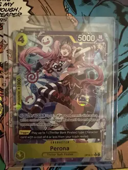 Perona (Alt Art) OP14-111 R - THE AZURE SEA'S SEVEN - One Piece TCG - Image 2