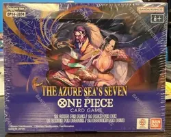 2025 One Piece The Azure Sea's Seven Booster Box FACTORY SEALED 24 packs per box - Image 1