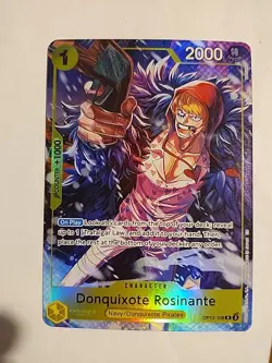 Donquixote Rosinante OP12-108 One Piece Illustration Box 6 Promo 🔥 - Image 2