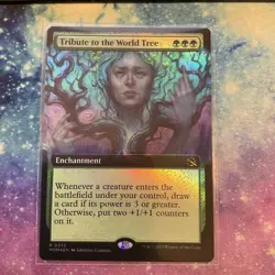 Tribute to the World Tree (FOIL) x1 - MTG March of the Machine MOM #373 - Image 1