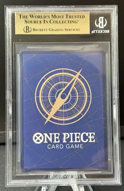 One Piece Rebecca OP05-091 SR Alt Art BGS 10 Pristine - Awakening Of The New Era - Image 2