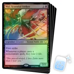 FOIL MAI, SCORNFUL STRIKER X4 Avatar: The Last Airbender TLA Magic MTG MINT CARD - Image 1