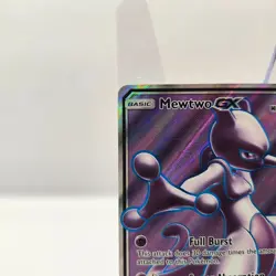 Mewtwo GX 72/73 Pokemon TCG Full Art Shining Legends 2017 NM/M - Image 2
