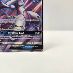 Mewtwo GX 72/73 Pokemon TCG Full Art Shining Legends 2017 NM/M - Image 5
