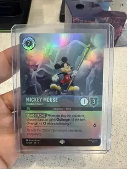 Disney Lorcana Mickey Mouse - Standard Bearer (Epic) 221/204 Fabled Epic - Image 1