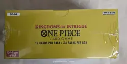 One Piece TCG Kingdoms Of Intrigue OP-04 Sealed English Booster Box - Image 3