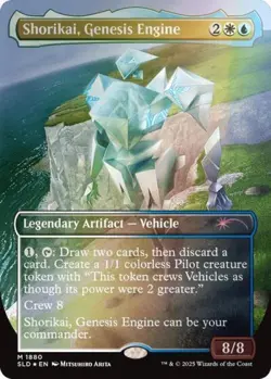 Shorikai, Genesis Engine (Rainbow Foil) -Foil Near Mint MTG Secret Lair - Image 1
