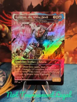 FTP Shorikai Genesis Engine Foil Borderless MTG Gundam Reskin - Image 1