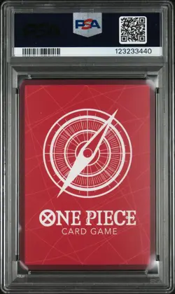 ONE PIECE PROMOS #003 MONKEY D. LUFFY BVB X ONE PIECE MATCH DAY '25 PSA 10 - Image 2