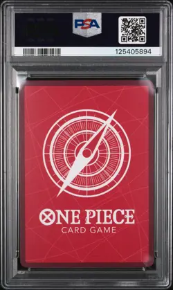 ONE PIECE PROMOS ST13-003 MONKEY D. LUFFY BVB X ONE PIECE MATCH DAY '25 PSA 10 - Image 2