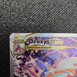 Pokemon TCG Deoxys VSTAR GG46/GG70 Crown Zenith Galarian Gallery Holo Ultra Rare - Image 3