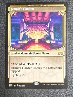 MTG Streets of New Capenna Jetmir's Garden Showcase Magic NM Card - Image 1