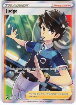 Judge TG25/TG30 Pokemon SWSH12: Silver Tempest Trainer Gallery Holo Ultra Rare N - Image 1
