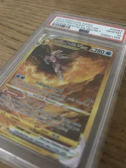 Pokemon Origin Forme Palkia VSTAR GG67/GG70 Crown Zenith Secret Rare PSA 10 Holo - Image 3