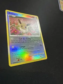 Pokemon Card - Eevee - Stamped - Reverse Holo 62/100 Platinum BK Promo Card - Image 3