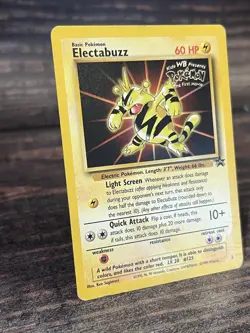 Pokemon TCG Electabuzz Movie Promo 02/53 Black Star Promo 1999 Card WOTC - Image 2