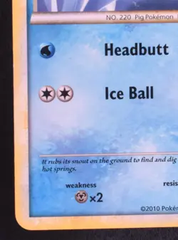 Swinub 79/102 - Pokemon Triumphant Common Card - Image 2