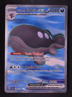 Paldean Clodsire ex 244/193 - Pokemon Paldea Evolved Ultra Rare Card - Image 1