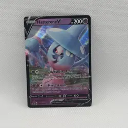 Hatterene V SWSH055 SWSH: Sword & Shield Promo Cards Holo - Image 1