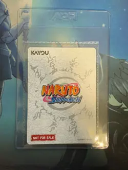 PSA Magazine x Kayou Exclusive NARUTO Uzumaki PROMO CARD December NEW IN HAND!! - Image 2