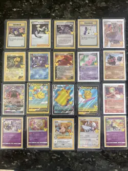 Pokemon Celebrations 20 Card lot! Holos, Rares, Full Arts, GX , Ex, Vmax! Huge! - Image 1