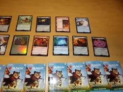 MTG Magic The Gathering Final Fantasy Bloomburrow Booster Lot 358 Cards 25 Packs - Image 4
