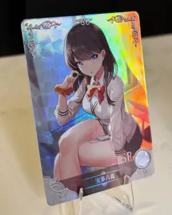 Rikka Takarada SSSS.Gridman Goddess Story Doujin Waifu Cards SR - Image 3