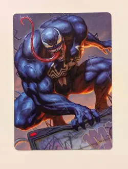 Magic MTG Venom, Deadly Devourer Art Card Normal Art Series: Marvel's Spider-Man - Image 1