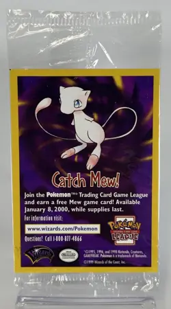 POKEMON "CATCH MEW" PROMO TRADING CARD SEALED PACK *BRAND NEW & SEALED* - Image 1