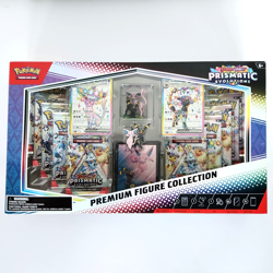 Pokemon Prismastic Evolutions TCG Scarlet Violet Premium Figure Collection Cards - Image 1