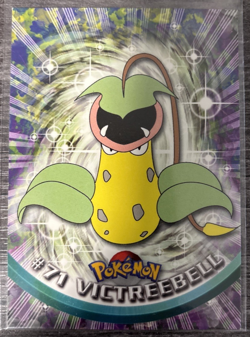 Victreebell #71 Topps TV Animation Edition Series 1 Pokemon Card Red Logo HP - Image 1